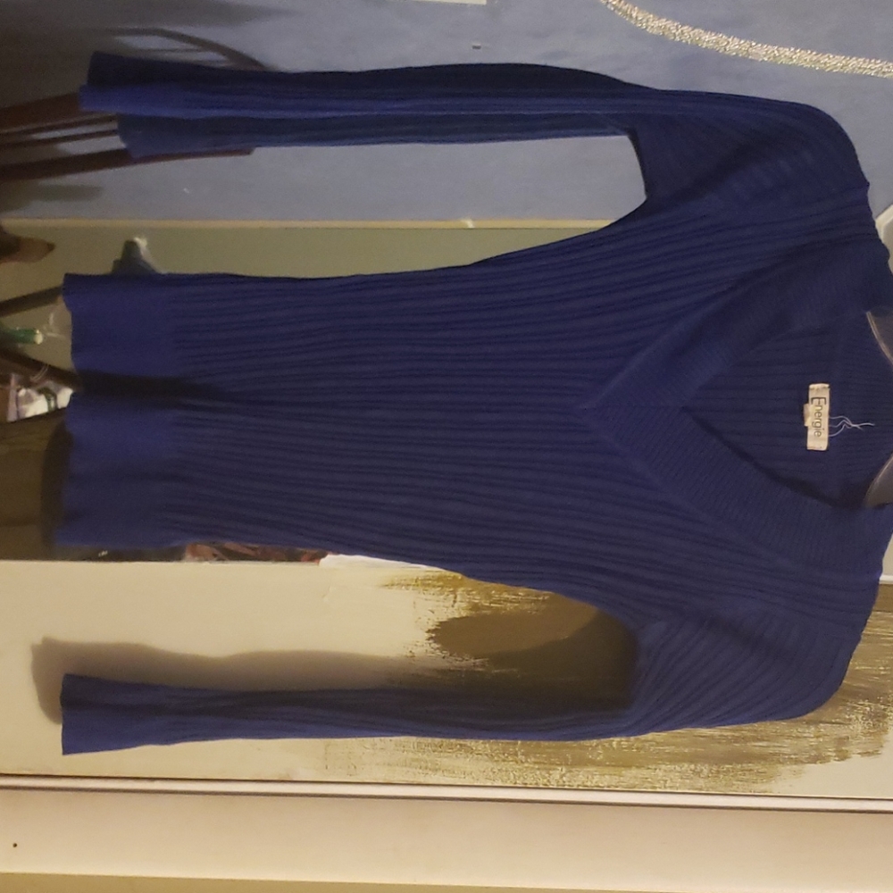 Ribbed long sleeve top